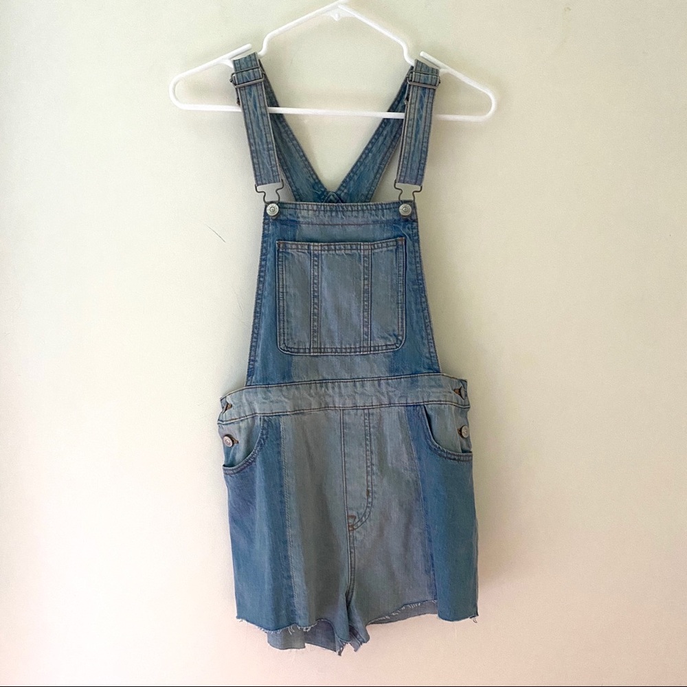 New | H&M | Two Tone Denim Overalls